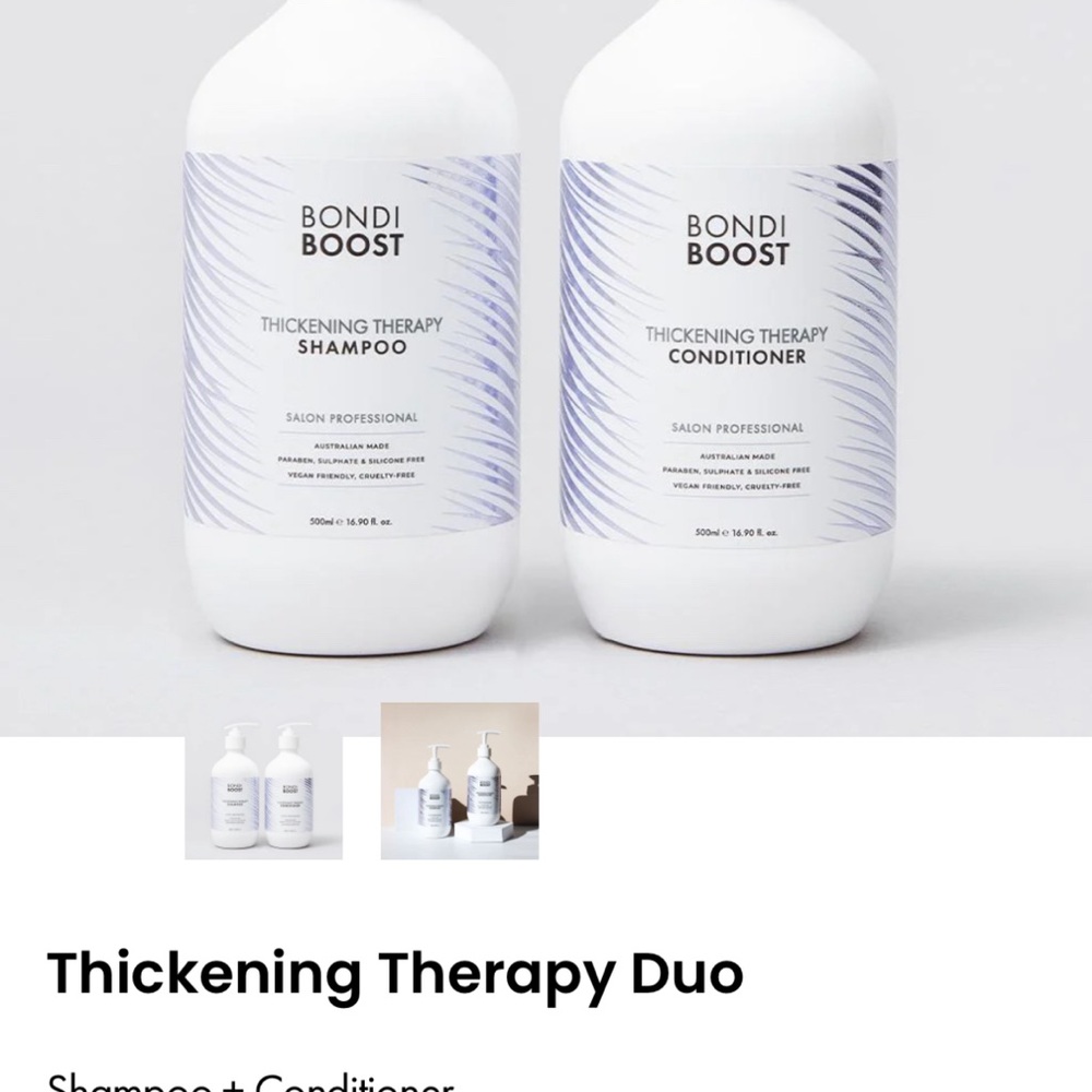 Bondi Boost Thickening Shampoo + Conditioner
